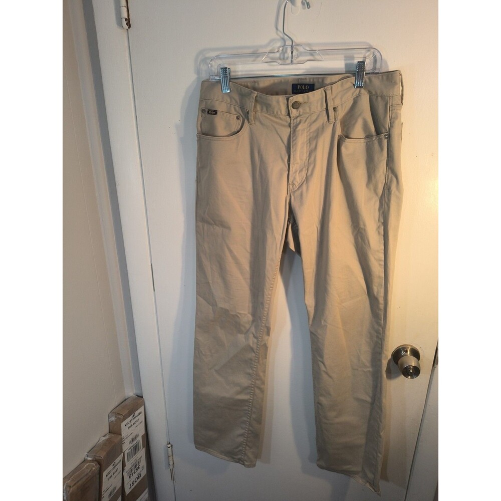 Polo Ralph Lauren Stretch Straight Men’s Chino Pants Size 33 X 32 The Prospect